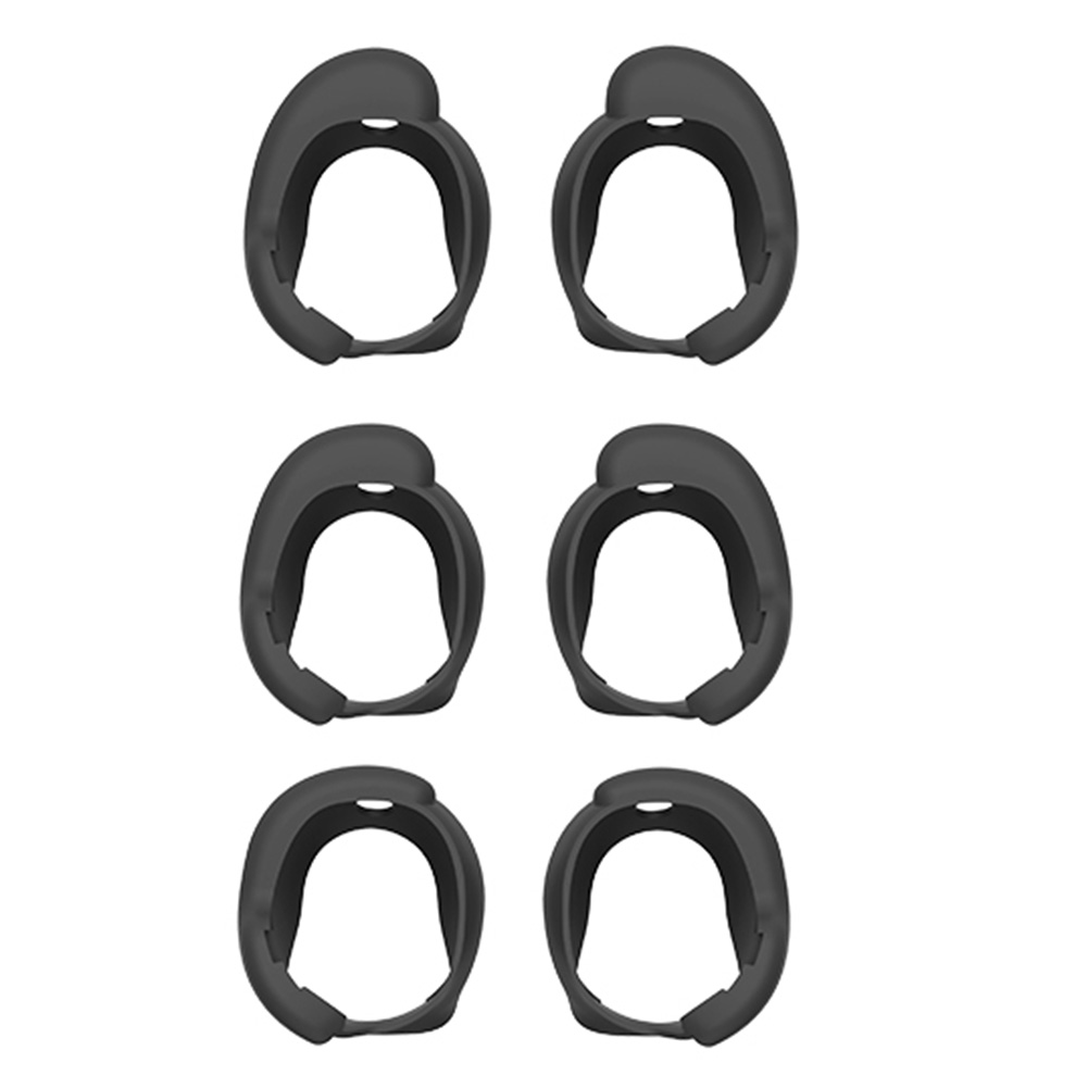 3 paires d'embouts d'oreille en Silicone, couvre-embouts antidérapants, accessoires réutilisables et lavables pour écouteurs Bose QuietComfort Ultra: CRIMSON