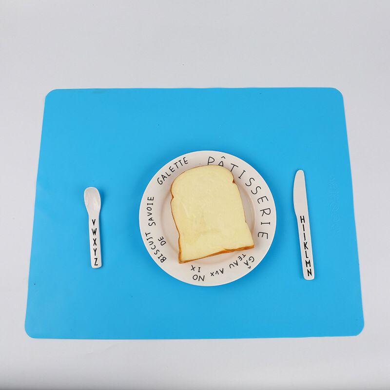 40*30cm silikonmatter ikke-pinne varmebestandig bakefôr dekkematte bordbeskytter bakverk spisebord matt kjøkkentilbehør