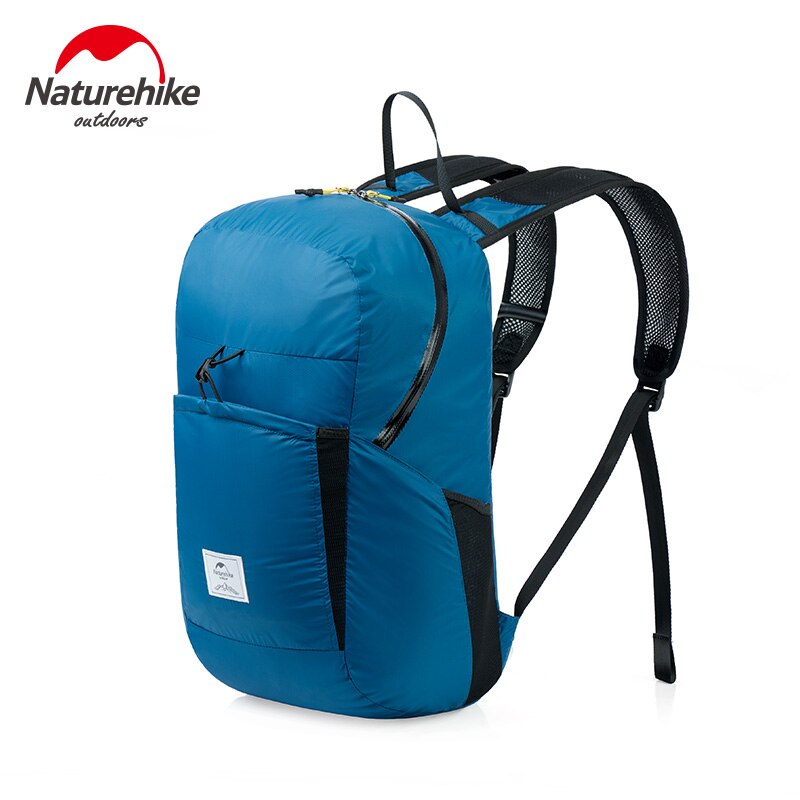 Naturehike 25L Lightweight Packable Backpack Foldable ultralight Outdoor Folding Handy Travel Daypack Bag daypack for men women: Dark Blue