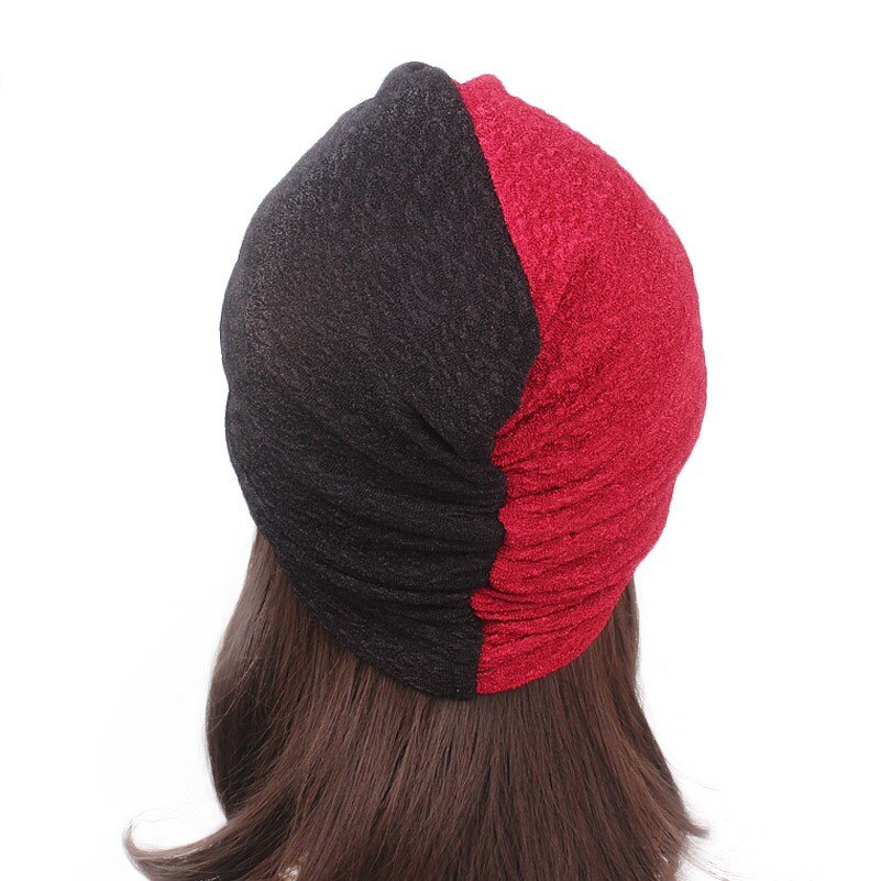Dromiya – Turban de luxe pour femmes, , haut croisé, Hijab, chimio, casquettes de sommeil, pour la perte de cheveux, le Cancer