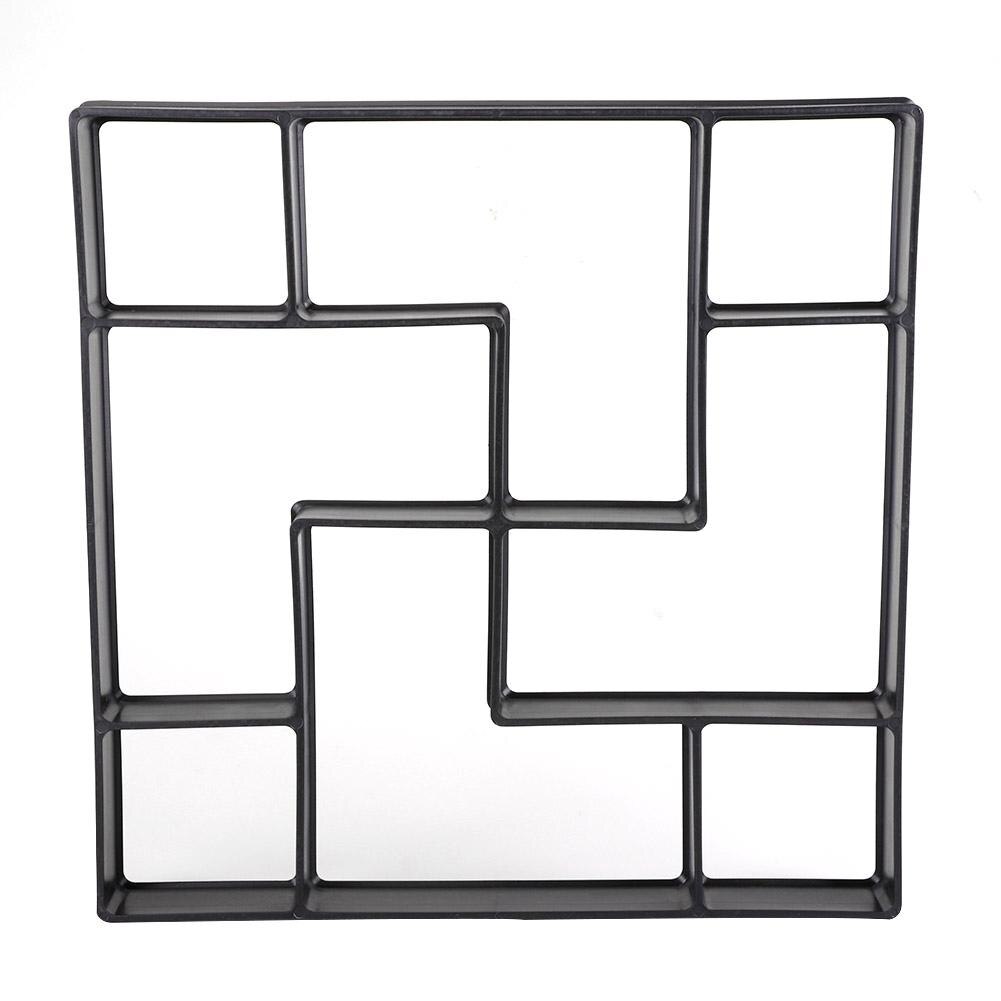 Concrete Mold Can Be Reused Concrete Road Mold Manual Paving Cement Brick Garden Path Mold Decoration Tools: Mold-9