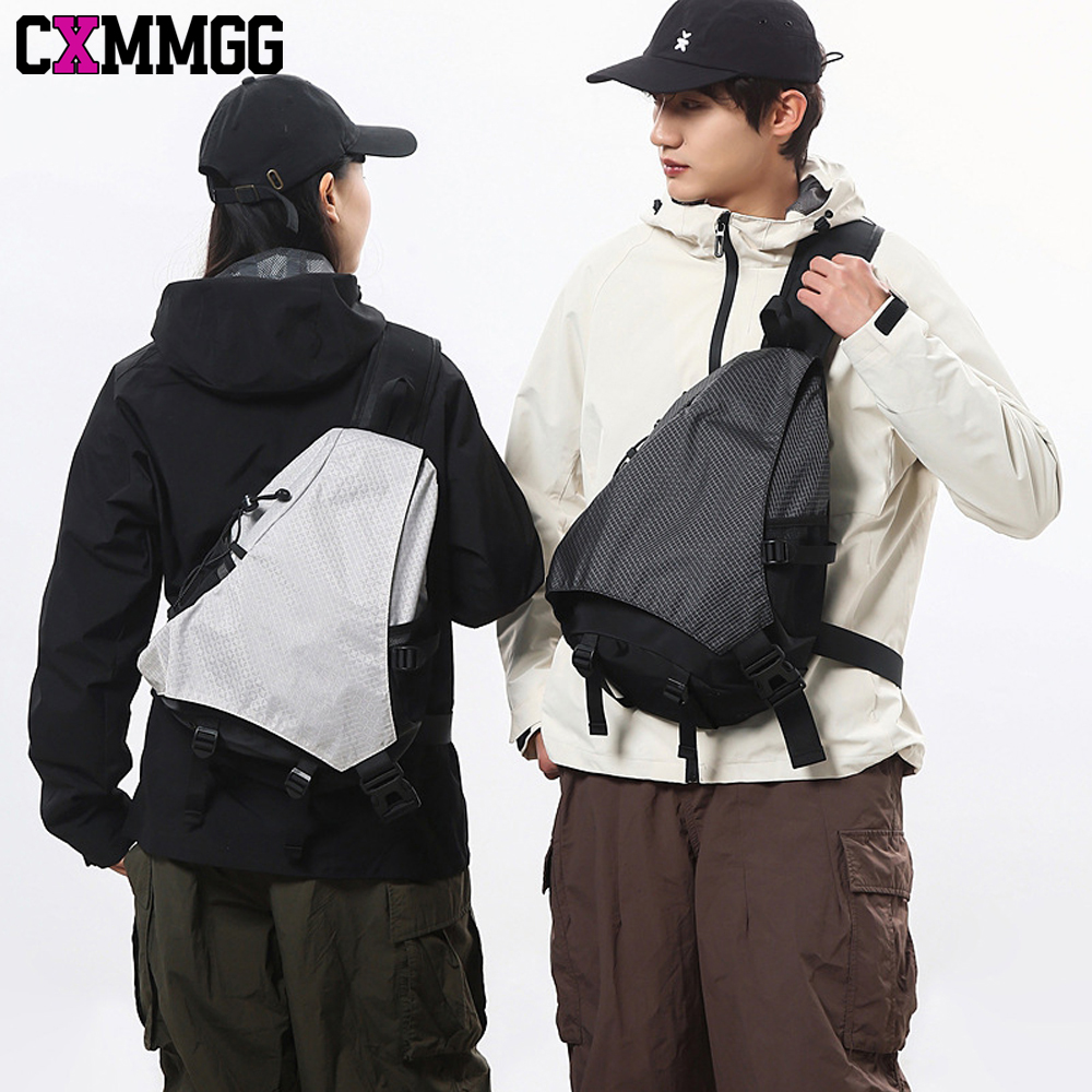 1 STKS Crossbody Sling Bag Waterbestendige Rugzak Lichtgewicht Schouder Borst Dagrugzak voor Mannen Vrouwen Fietsen Wandelen Reizen