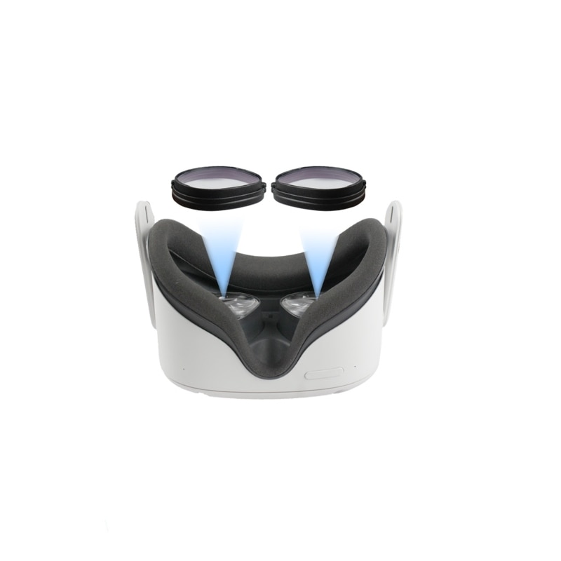 For Oculus Quest 2 VR Magnetic Eyeglass Anti-Blue Lens Frame Quick Disassemble Clip Lens Protection For Oculus Quest 2 Glasses