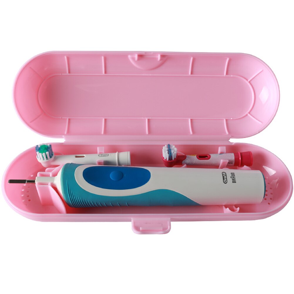 Estuche de viaje para cepillo de dientes eléctrico, caja de soporte de cabeza de repuesto para Oral B Family, almacenamiento protector de cepillo de dientes al aire libre
