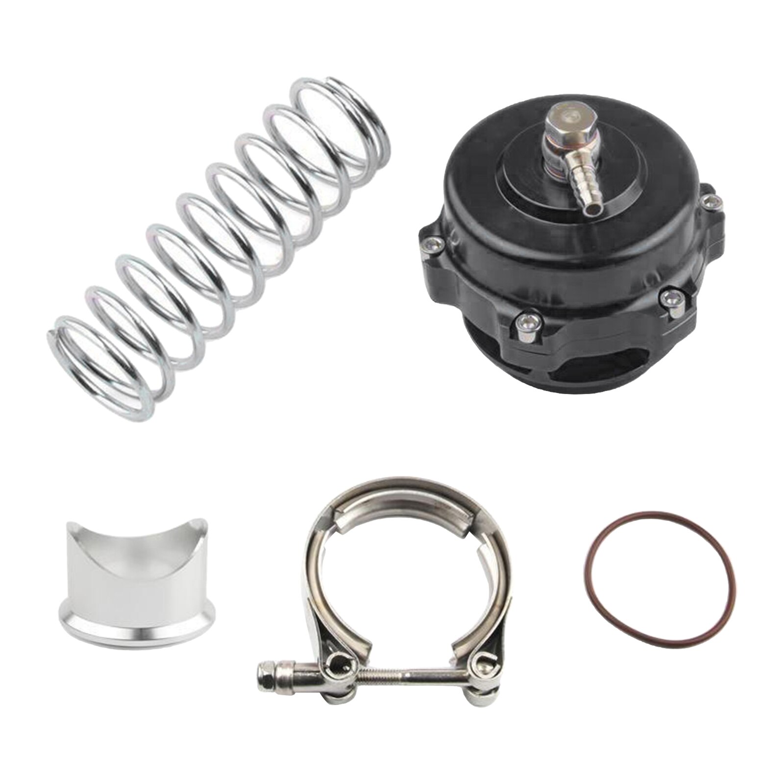 Universele 50Mm V Band Q Serie 50Mm Blow Off Valve Bov Voor Tial Flens: Black