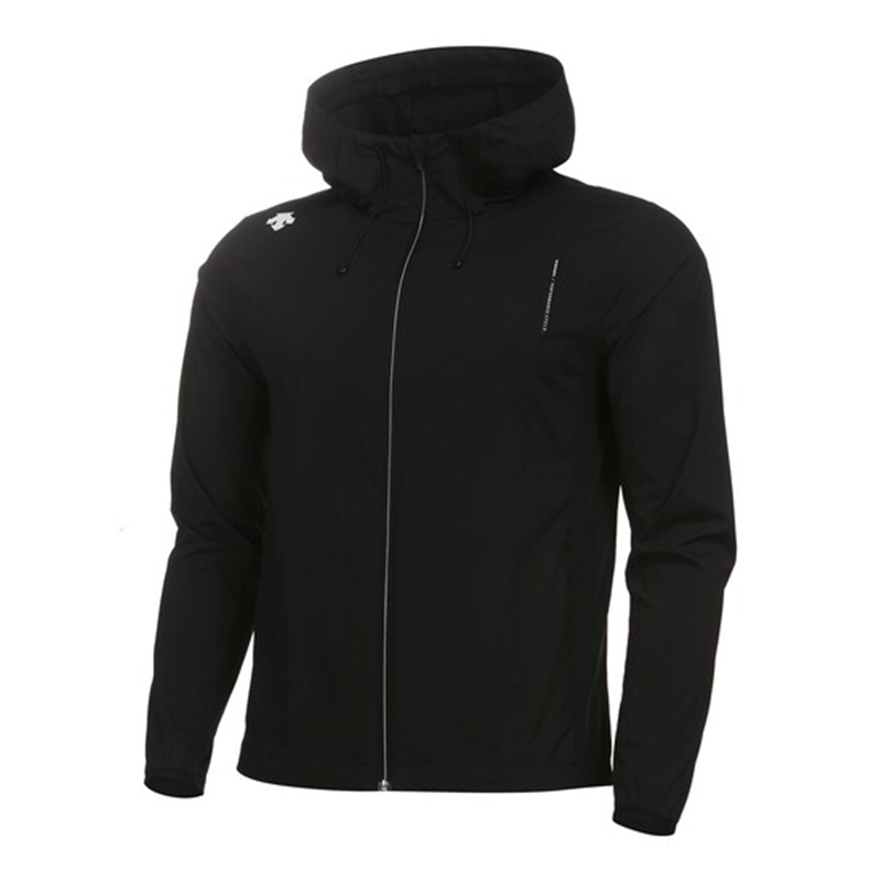 Men's Golf Jacket Spring Summer Sport Coat Golf Apparel Thin Breathable Jacket for Men 골프웨어: Black / 105