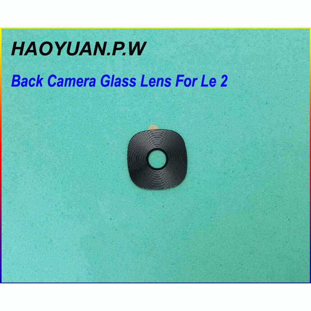 Novo original habitação traseira traseira da câmera lente de vidro com adesivo para leeco le 2 letv 2pro x620 x520 navio rápido