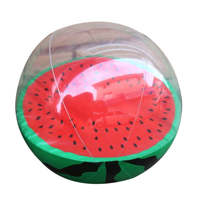 Kreative Aufblasbare Bälle Simulation Wassermelone Gummi Ball Strand Schwimmbad Spielzeug Sommer Strand Party Lieferungen Strand Ball für freundlicher