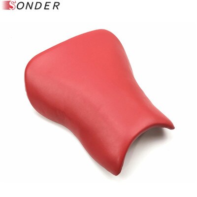 For Honda Rear Passenger Seat Cowl &amp; Front Cushion Pillion Driver Seat cover CBR 900 929 RR CBR900RR 900RR 2000 2001 00 01: Front-Red