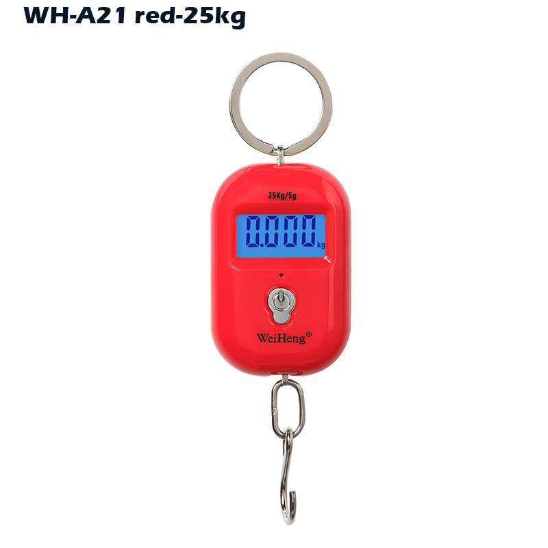 50kg X 10g Mini Digital Waage Für Gepäck Angeln Reise Gewichtung Steelyard Hängen Elektronische Haken Skala Küche Gewicht werkzeug: C3-25kg