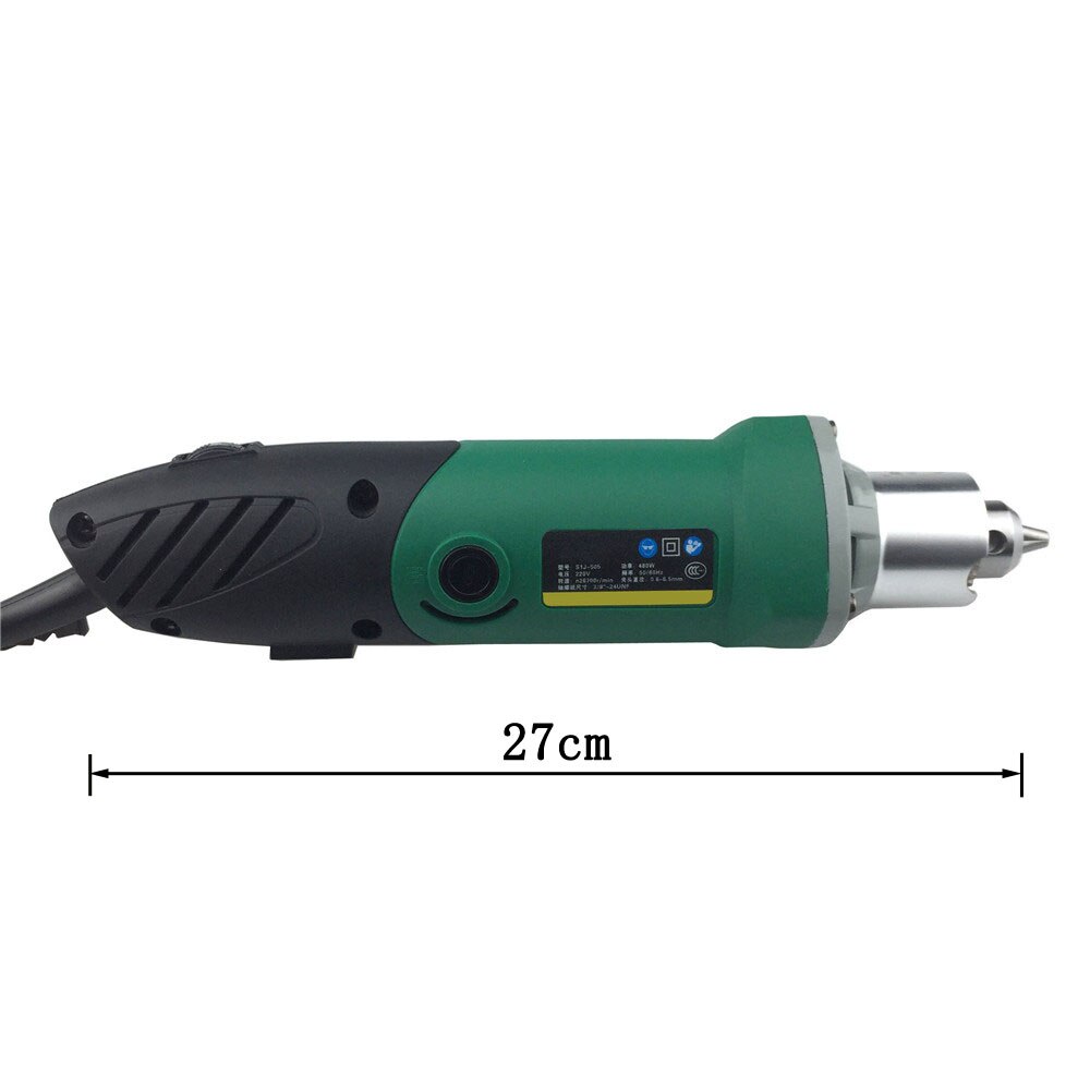 30000 rpm 480w högeffekts mini elektrisk borrstick med 6 positioners variabel hastighet för dremel roterande verktyg