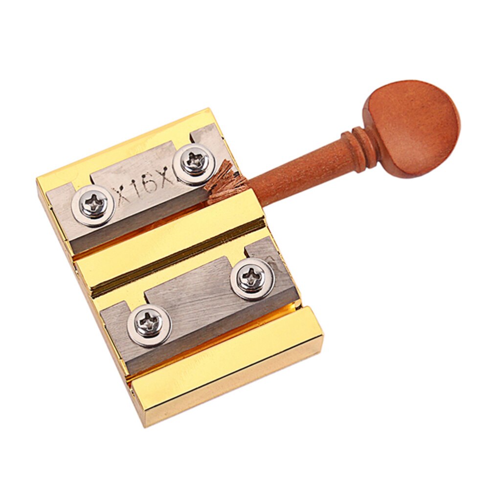 Violin Peg Shaver 4/4 3/4 Violin Repair Peg Tool Luthier Tool Violin Making Tool (Golden)