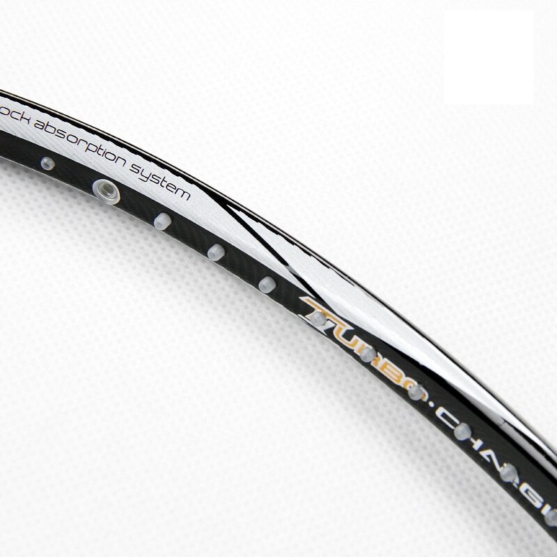 Carbon Fiber Ultralight 3U Badminton Racket Met Zak Hoge Spanning Offensief Badminton Racket Voor Professionele Club Speler-40