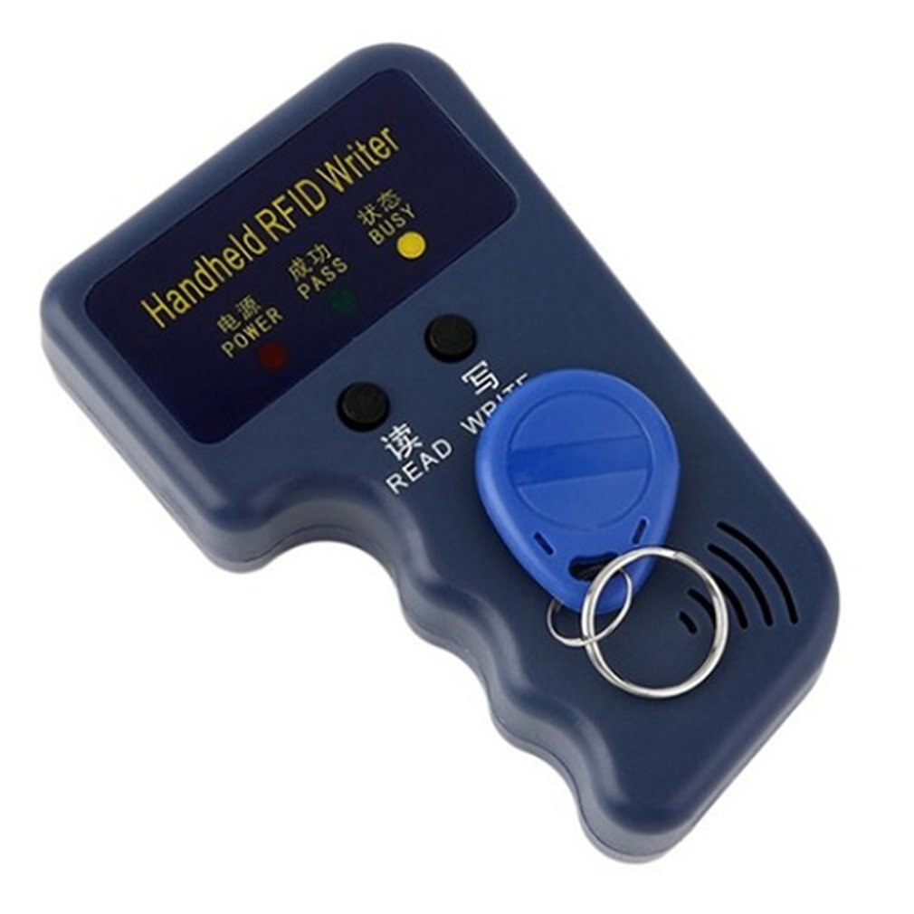 Rfid Kaartlezer Copier Schrijver Duplicator Programmeur Herschrijfbare Id Keyfob Tags Handheld 125Khz Copier