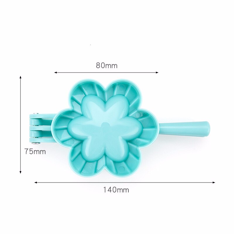 Küche Knödel bilden Herz Schmetterling Blume bilden DIY Knödel Hersteller Teig Drücken Knödel Kuchen Ravioli Schimmel Backen Zubehör: Blume M