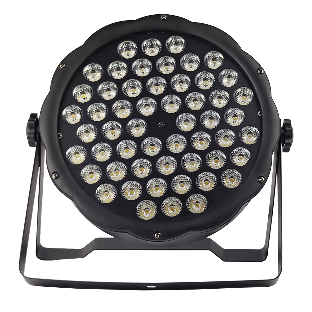 54 x 3w ledet ultrafiolett par lys dmx 512 flat par uv lys dj lys parti lys uv desinfeksjon