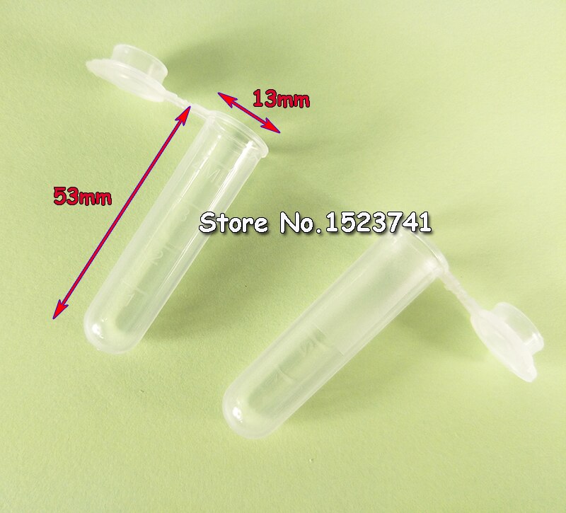 0,5 ML Labor Kunststoff Absolvierte Zentrifugenröh... – Vicedeal