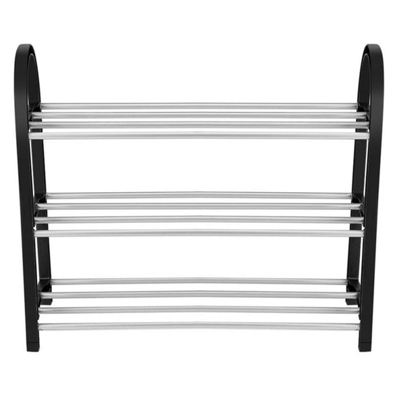 Home Shoe Storage Bag shoes racks Plastic Shoe Storage Rack Shoe Storage Display Shelf Shoe Rack Cabinet Furniture Three-Tier: Default Title