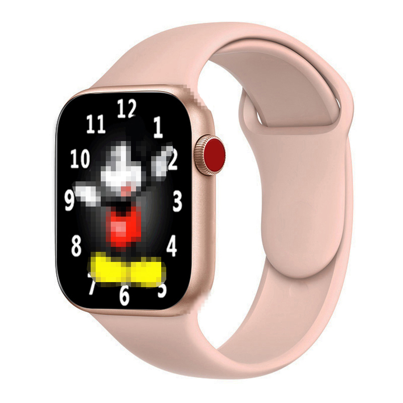 Timewolf montre intelligente IWO étanche Reloj Inteligente Smartwatch hommes femmes Android montre intelligente pour Iphone IOS téléphone Android: Pink