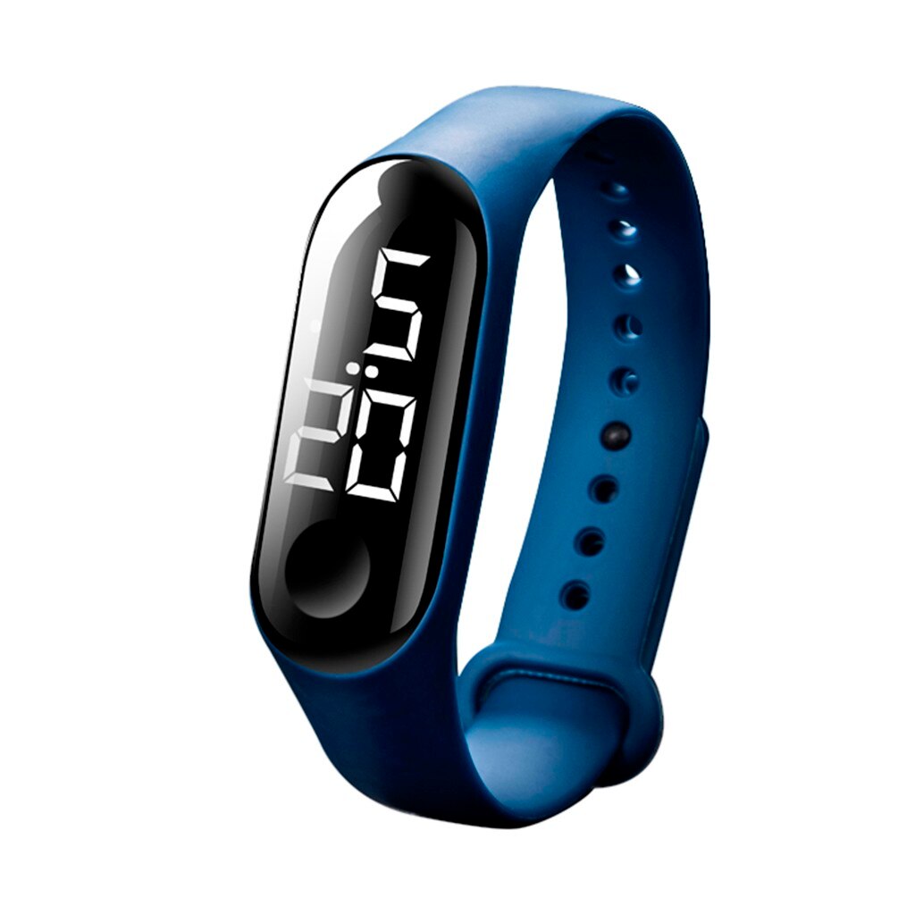 Digital Watch LED Electronics Sport Luminous Sensor Male Female Women Men's Smart Watch Alarm Waterproof Hours Reloj Clock: C