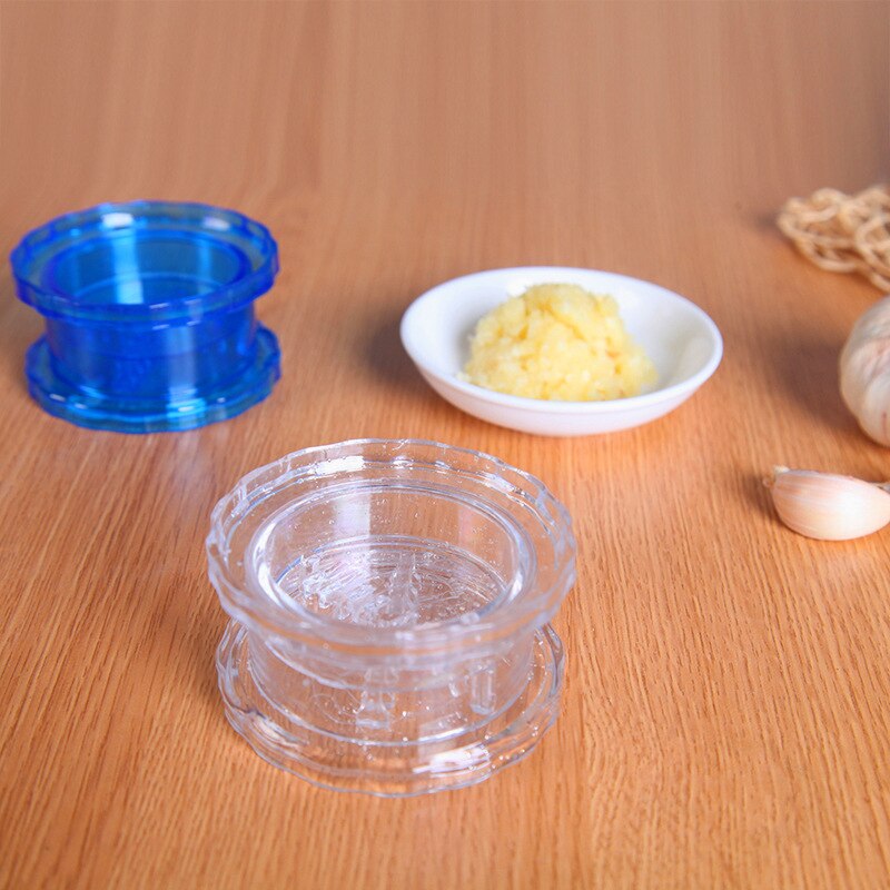 1PCS Press Garlic Hand Twist Garlic Box Tamper Peeler Masher Fruit Garlic Peeling Device Garlic Masher Vegetable Kitchen Tool