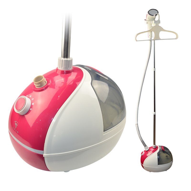 360 ° Drehung Dampfenden pinsel 2,5 L Einstellbare Vertikale Flache Dampf Eisen Kleidung Dampfer lila GS43: rot
