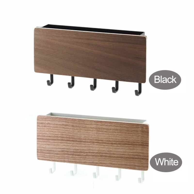 Étagère de rangement en bois pour clés, support décoratif mural Vintage pour petite porte de chambre à coucher