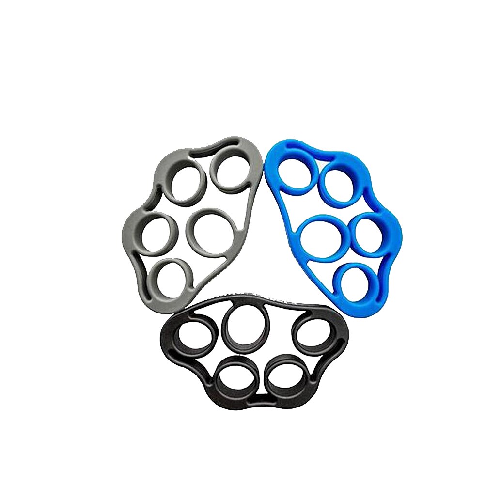 Poignée En Silicone Noire Pour Renforcer Les Doigts Et La Main - Fitness Et Musculation