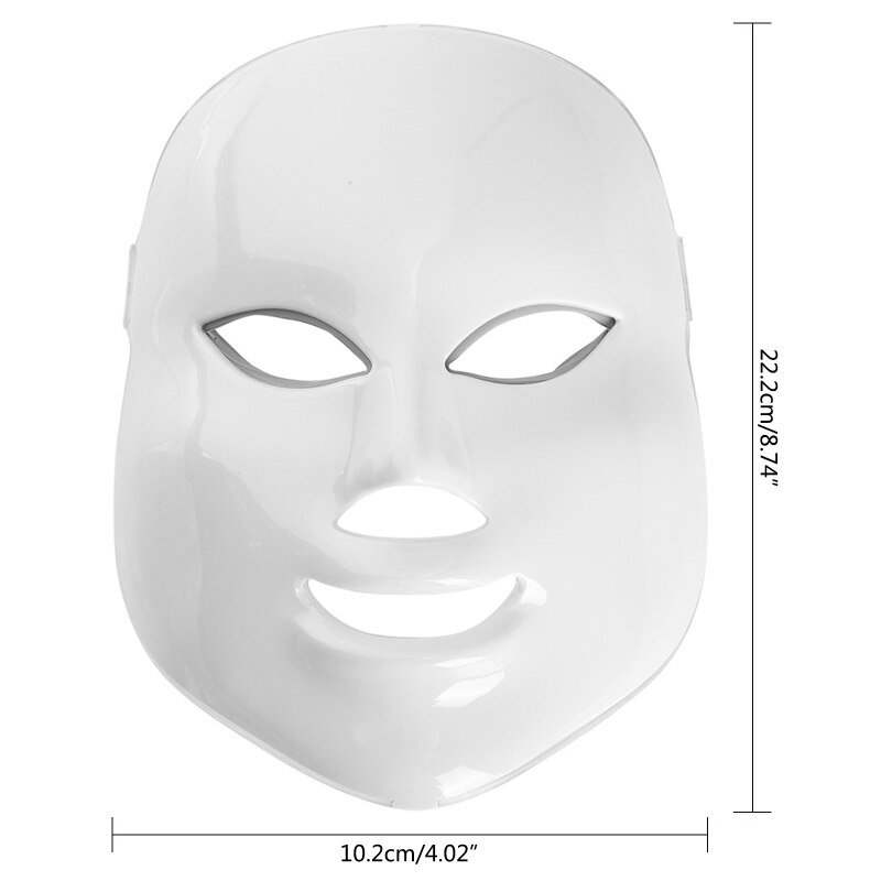Beauté LED Photon masque Facial thérapie 7 couleurs rajeunissement de la lumière rides acné
