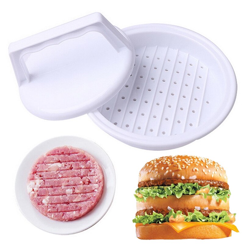 Hamburger Press Round Shape Meat Maker Mold Burger Beef Grill Press Mould Hamburger Making Machine Kitchen Tool Supplies