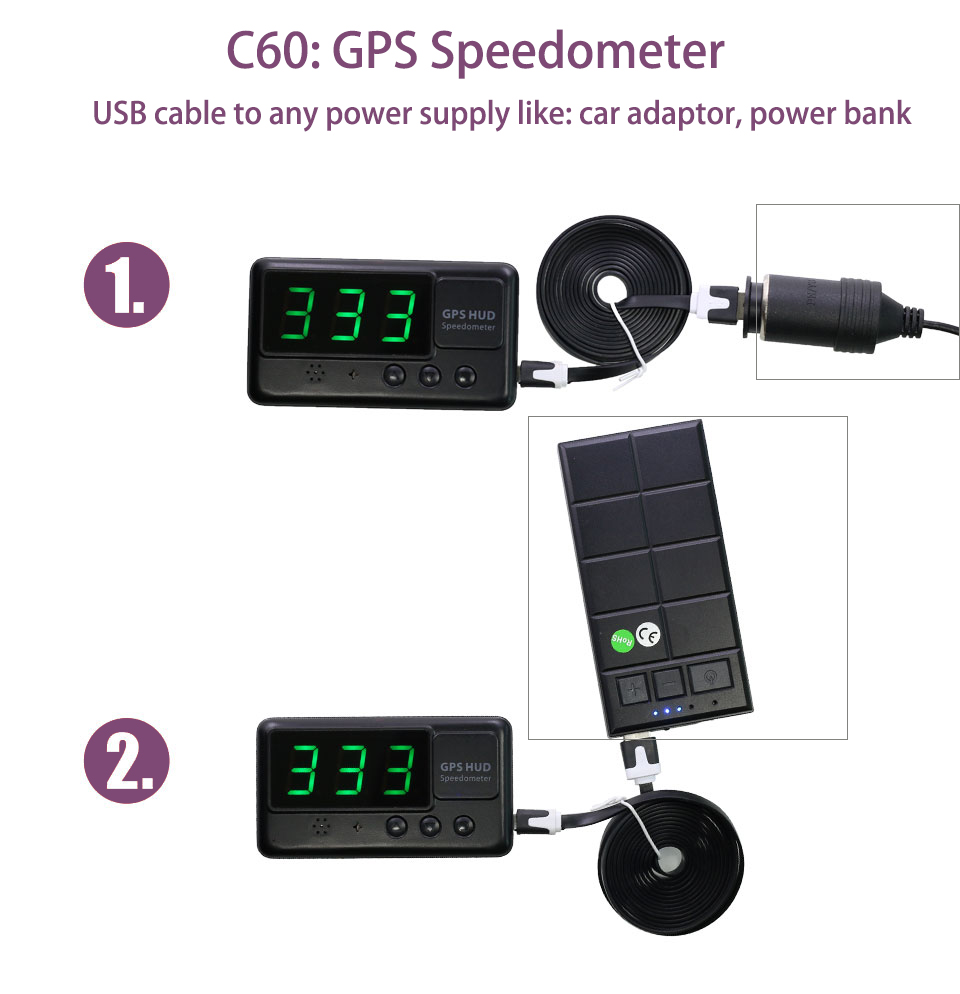 Universaali hud gps nopeusmittari kaikille obd head up -näytöille, joissa on digitaalinen nopeuden ylinopeuden hälytysjärjestelmän jännite jäähdytysnesteen mittarilukema