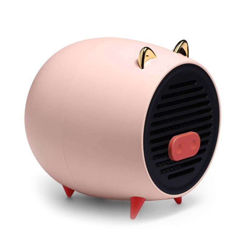 Elektrische Home Kachels 500W High-Power Huishouden Desktop Mini Verstelbare: Pink