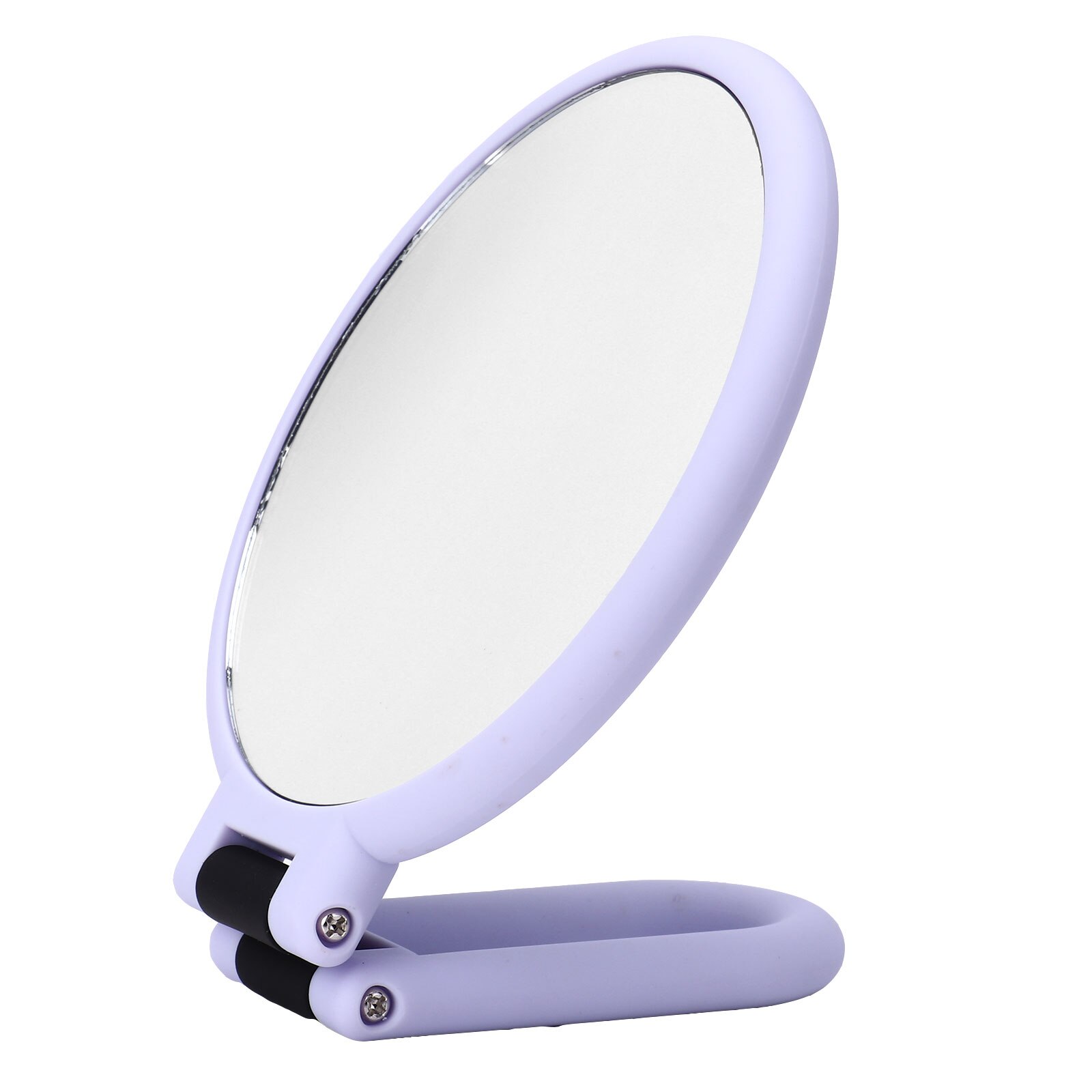 Makeup Mirror 15X Magnifying Cosmetic Mirror Portable Folding Handheld Double Sided Vanity Mirrors for Tabletop Bathroom Travel: Purple