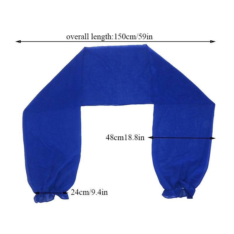 Summer Breathable Arm Cover Solid Color Chiffon Comfortable Air Conditioner Women Simple Long Sleeve Thin Arm Cover Blouse