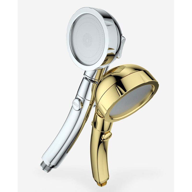 Hoge Druk Douchekop 360 Graden Roterende 3 Modus Neerslag Krachtige