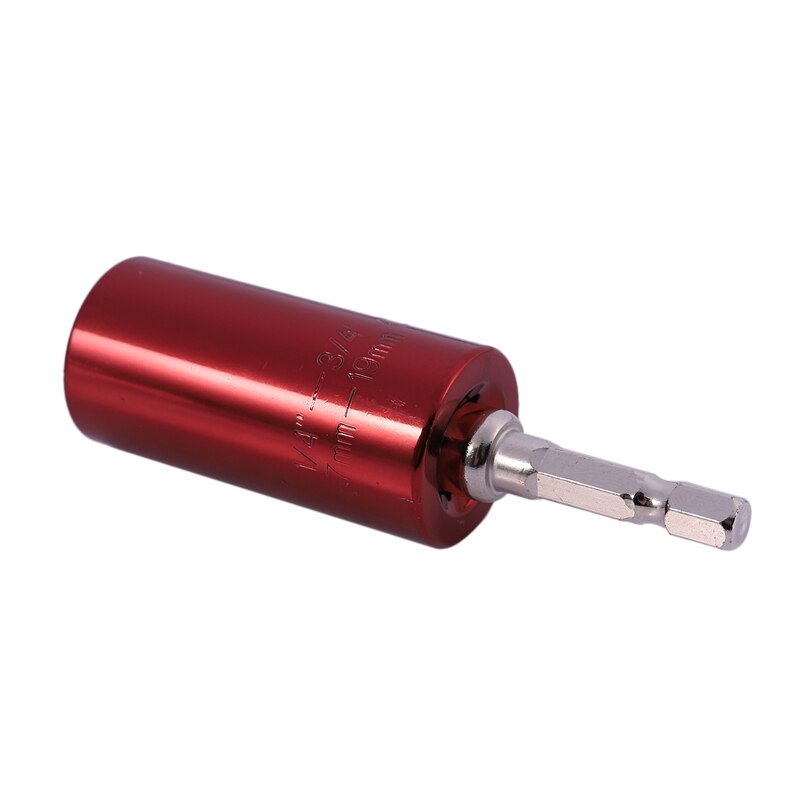 GTBL Universal Torque Wrench ic Spanner Grip Multi Function Universal Ratchet Socket 7-19Mm Power Drill Adapter Hand Tools