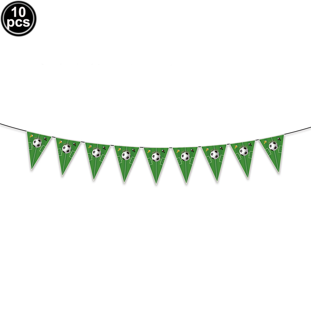 Soccer Party Disposable Tableware Paper Plates Cups Napkins Tablecloth Soccer Birthday Party Decoration