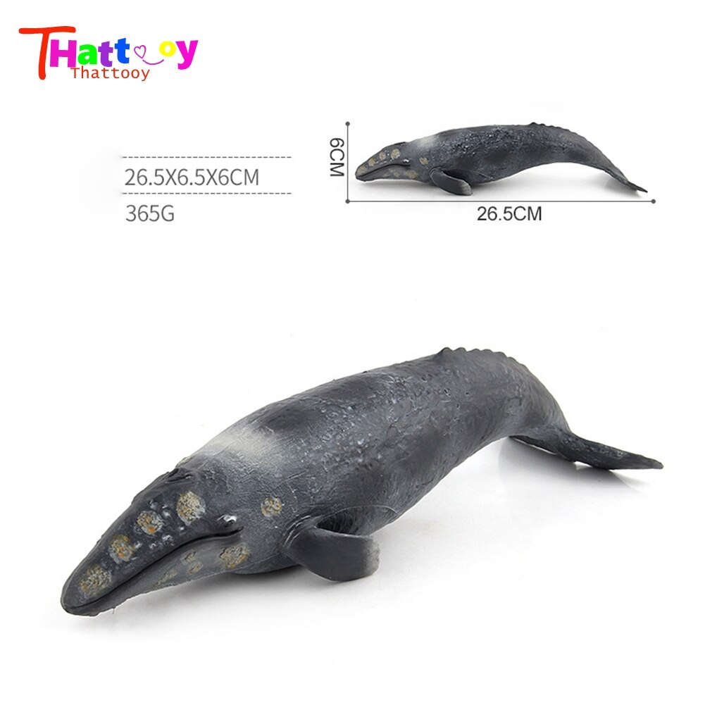 Classic Toys Whales Blue Whales Marine Animal Models Undersea Creatures Killer Sharks Whales Series Whale Toys