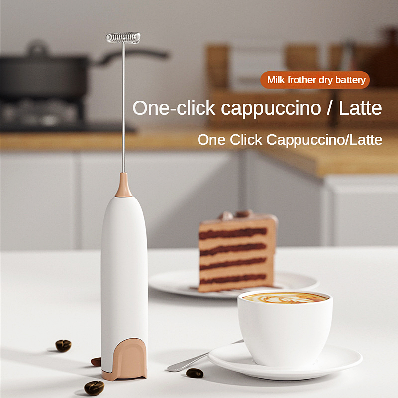 Mini-Milchaufschäumer, Handschaumbereiter für Lattees, Schneebesen, Kaffee, Cappuccino, Frappe, Matcha, heiße Schokolade, Schneebesen, Getränkemixer
