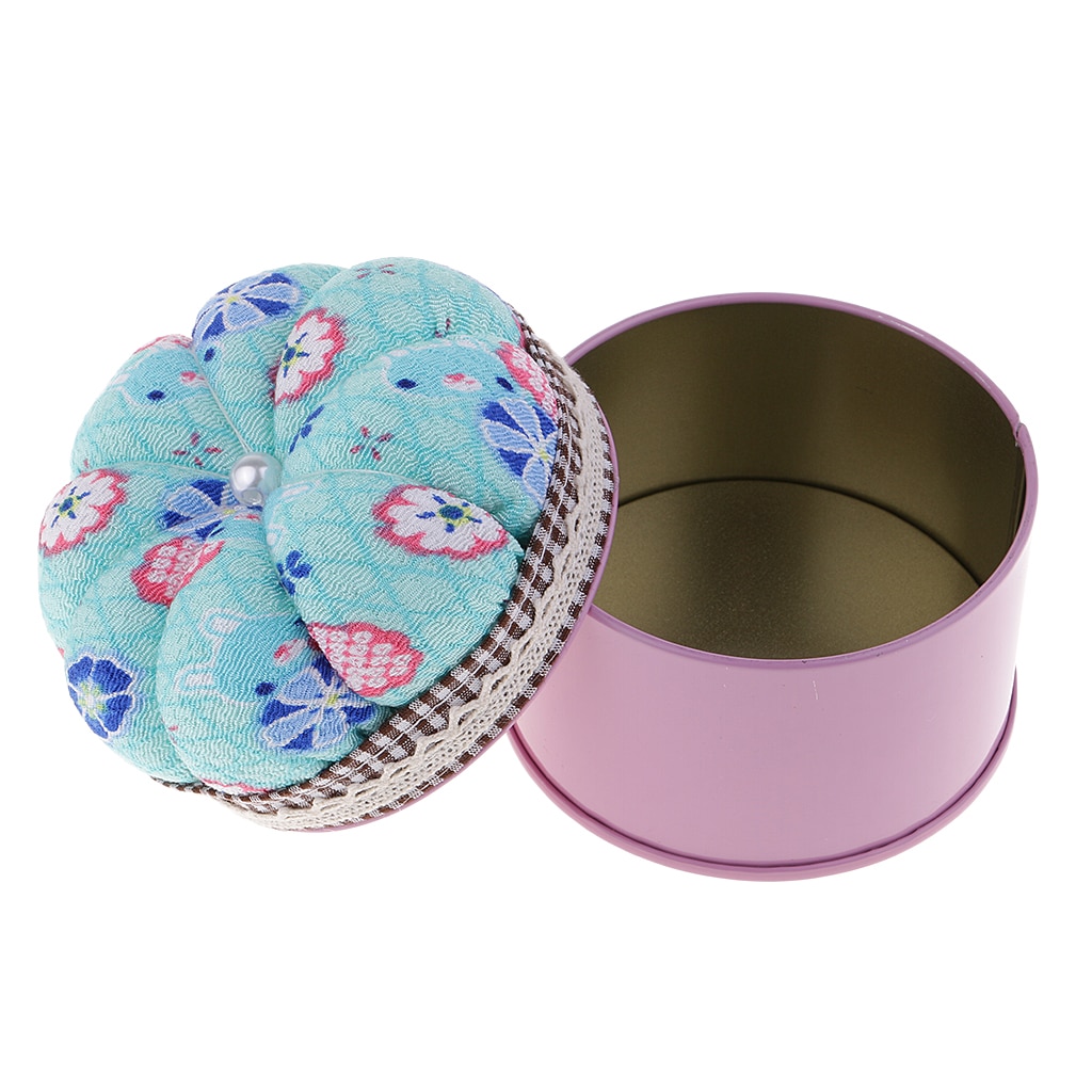 Needle Pin Cushion with Storage Case for DIY Sewing Quilting Needlework Craft