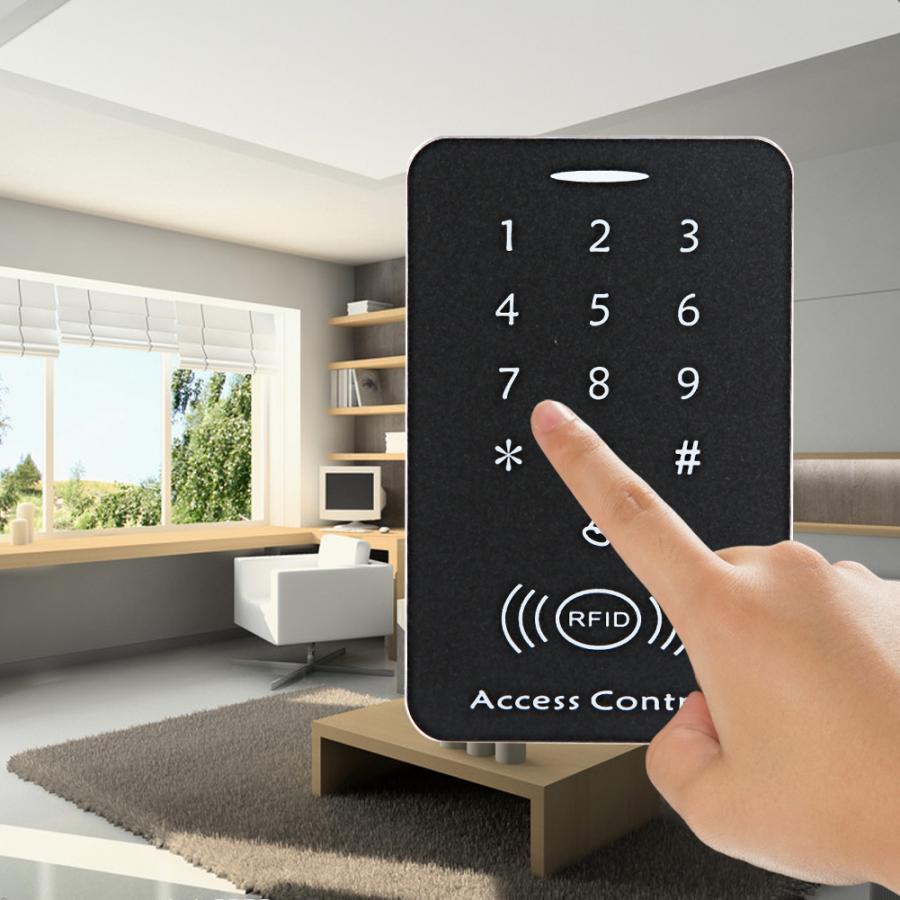 Access Control Machine RFID Home Office Security Swiping Card Password Door Access Entry Control System Machine