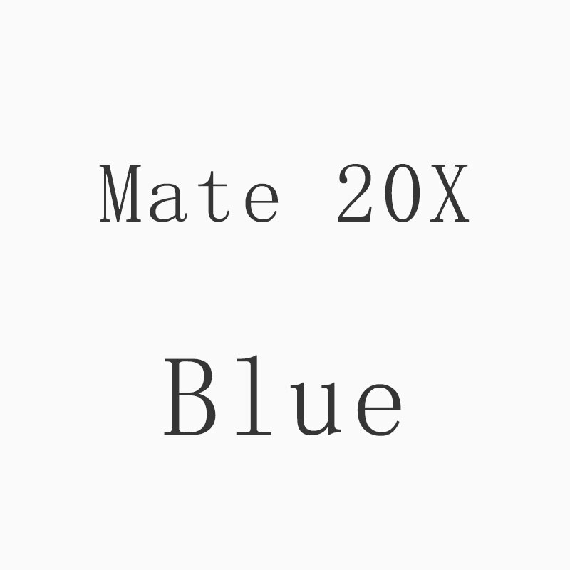 6000mAh Battery Charger Case Charging Power Case Battery Case For HUAWEI Mate 20X Power Bank For HUAWEI Mate 20X 5G Case Battery: Mate 20X - Blue