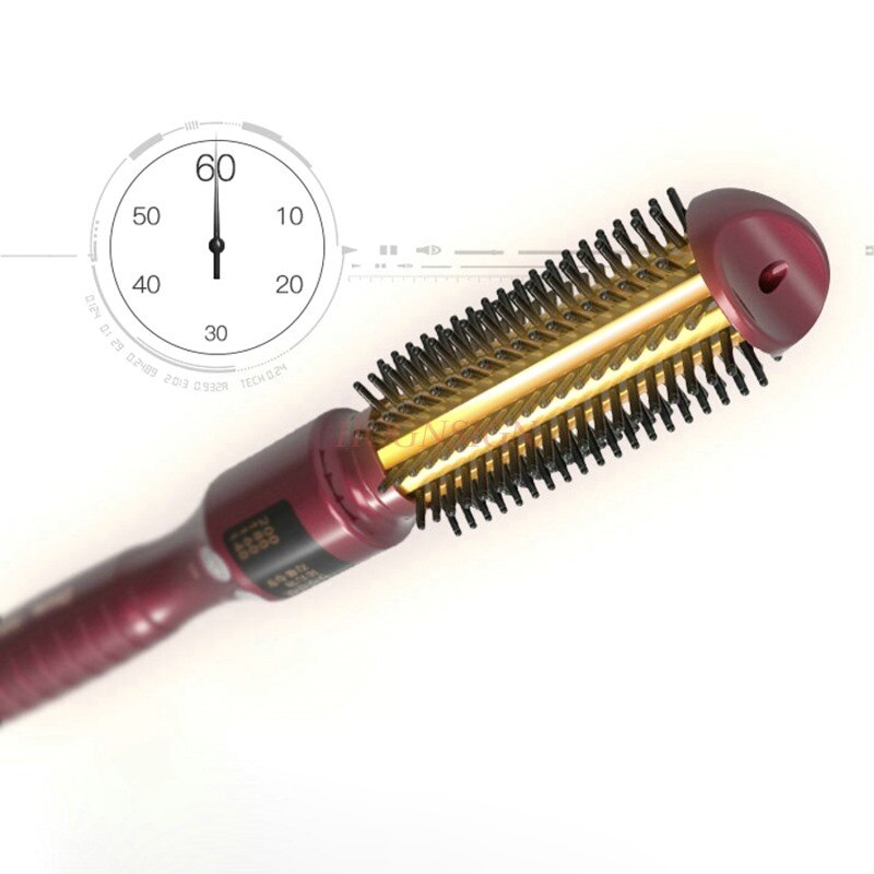 Volum hår husholdning elektrisk hårkrøllestang keramisk stort volum spenne hårartefakt skader ikke håret perm kam