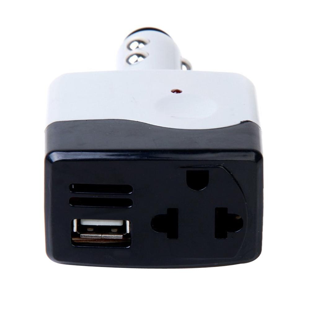 1Pc Car Voltage Inverters DC 12V/24V To AC 220V Power Inverter Converter Car Charge Power Converter USB Adapter Car Accessories