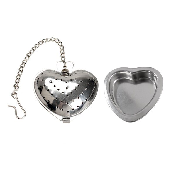 Colador de filtro de Infusor de acero inoxidable, práctico y , cuchara de bola de té, utensilios de cocina para el hogar, suministros de fabricación de té: style 1