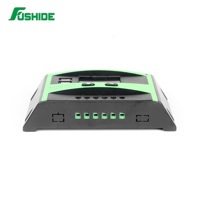 PWM 20A solar charge controller temperature regulator 12V/24V AUTO LCD display