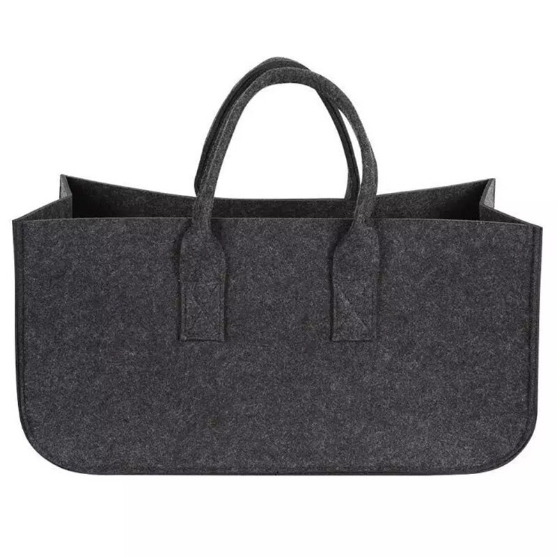 1pcs 25*25*50cm Fireplace Wood Felt Storage Bag Sh... – Grandado