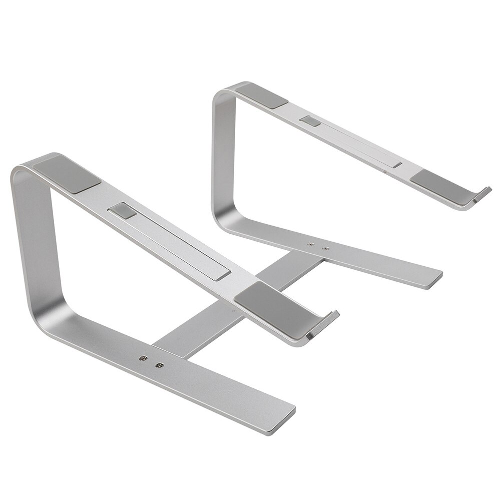 Aluminum Alloy Laptop Stand for Desk Laptop Cooling Bracket Sleek and Sturdy Laptop Riser Silver NK-Shopping