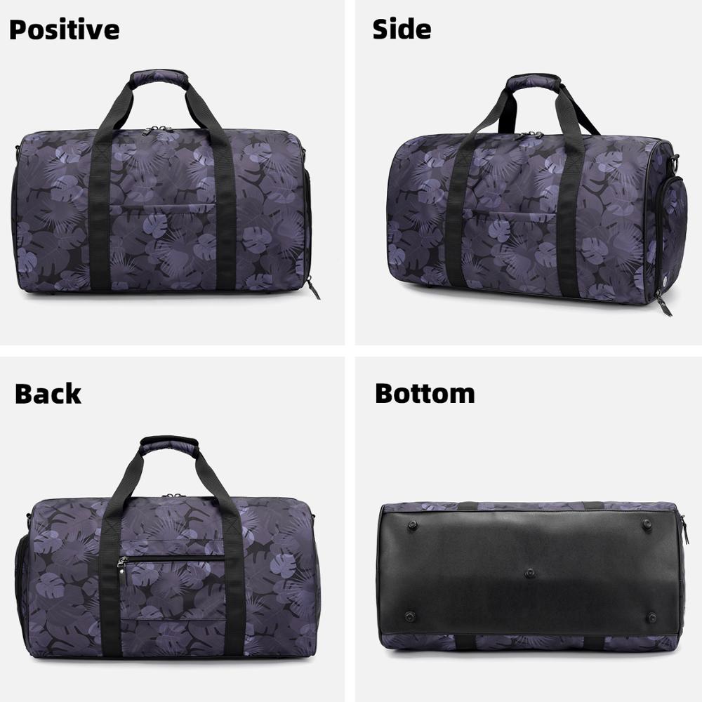 Vrouwen Bagage Handtas Grote Capaciteit Bloemenprint Vrouwen Reistas Tote Duffle PT797