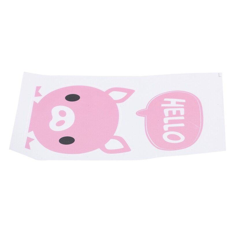 Removable Cartoon Light Switch Funny Wall Window Decal Vinyl Stickers Decor Cute pig
